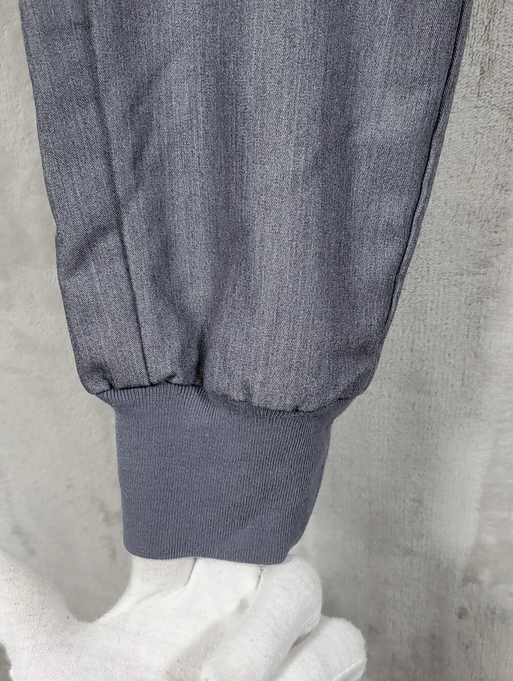 FIGS Zamora Jogger Scrub Pants Womens XS Charcoal Medical Nurse Workwear Cargo